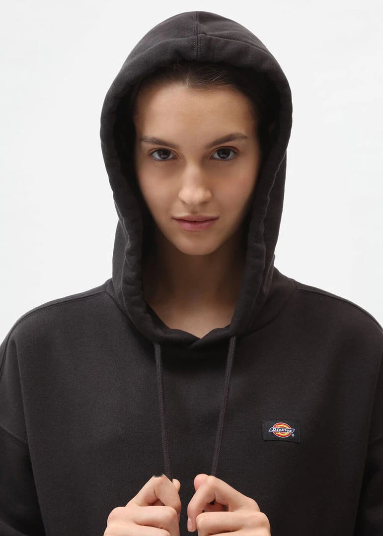 Dickies Women Oakport Cropped Hoodie Black