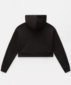 Dickies Women Oakport Cropped Hoodie Black