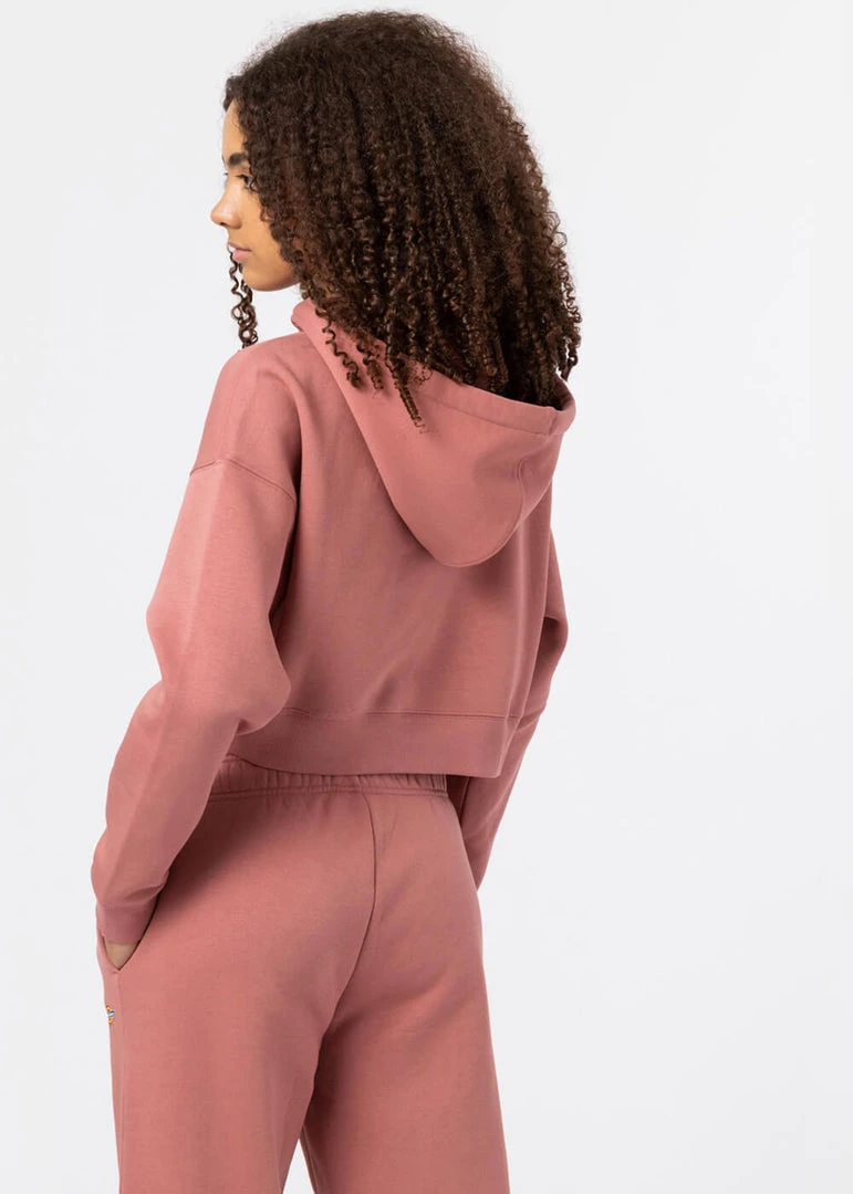Dickies Women Oakport Cropped Hoodie Pink