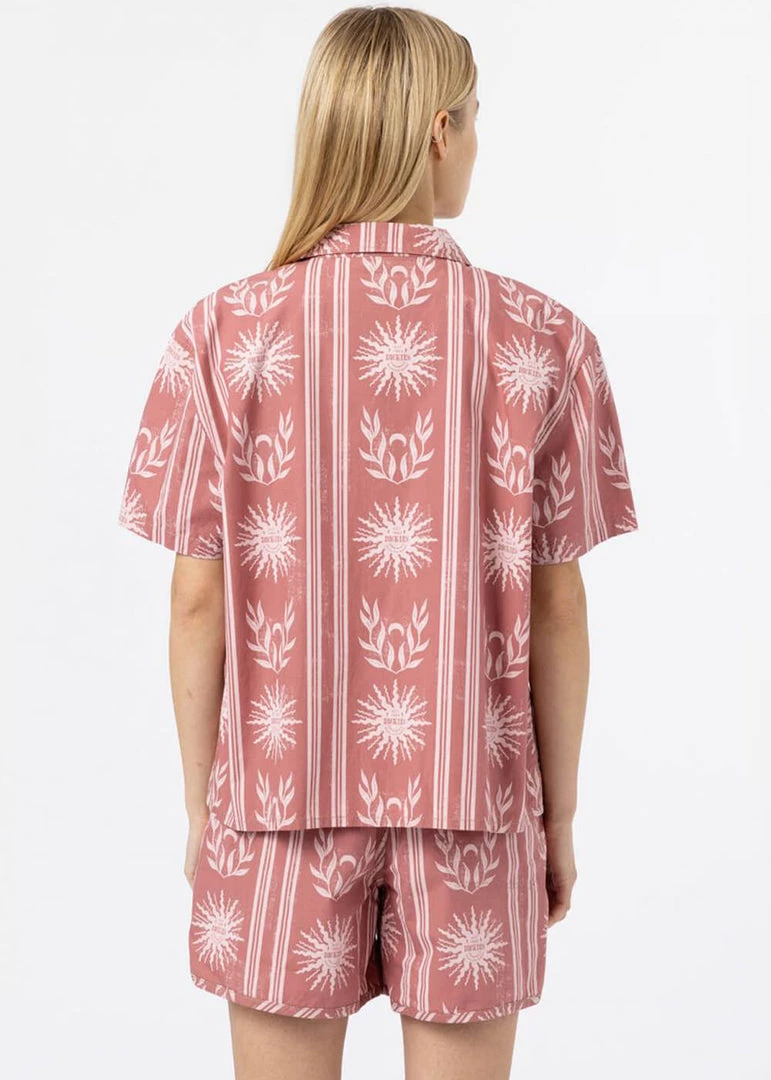 New In Dickies Dames Kelso Shirt Withered Rose Pink