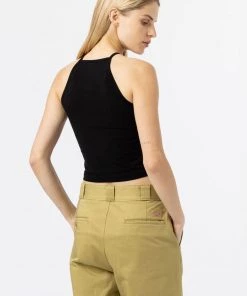 Dickies Dames Chain Lake Vest Top Black New In