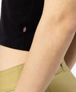 Dickies Dames Chain Lake Vest Top Black New In