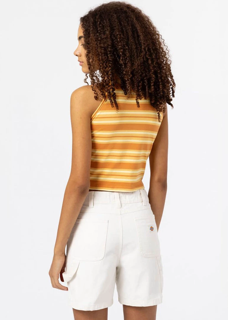 Dickies Womens Lynnwood Vest Top Pale Banana Yellow