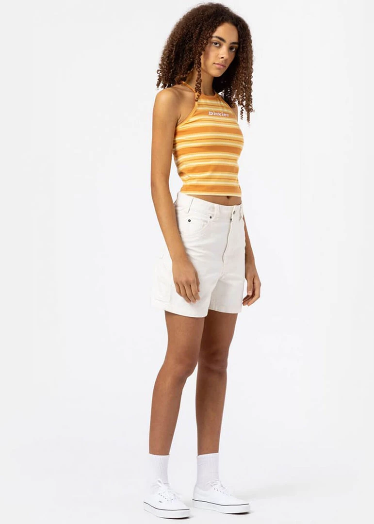 Dickies Womens Lynnwood Vest Top Pale Banana Yellow