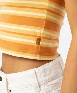 Dickies Womens Lynnwood Vest Top Pale Banana Yellow