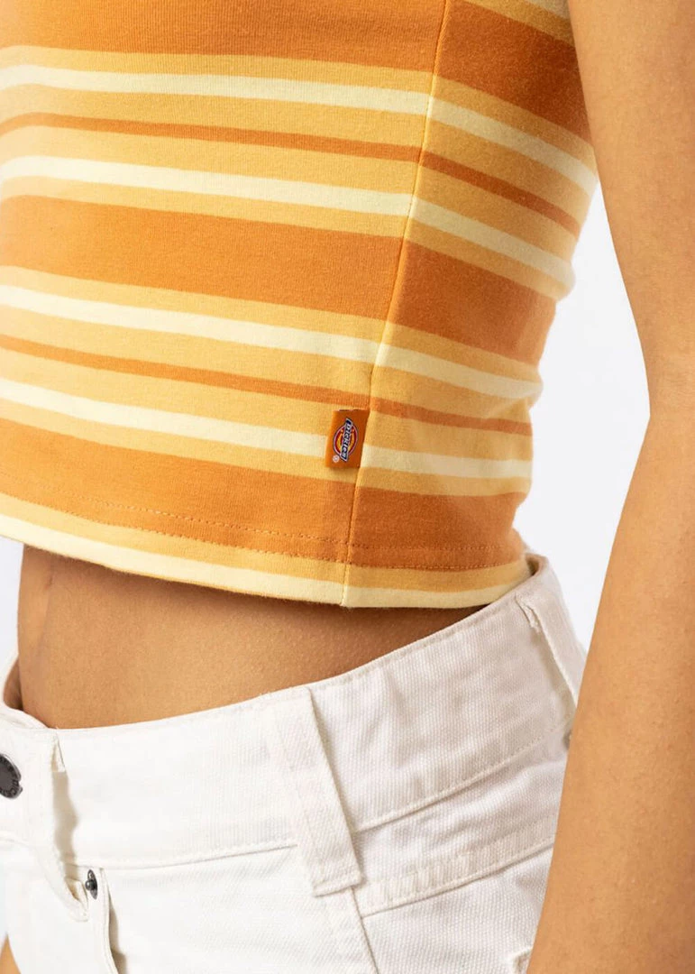 Dickies Womens Lynnwood Vest Top Pale Banana Yellow