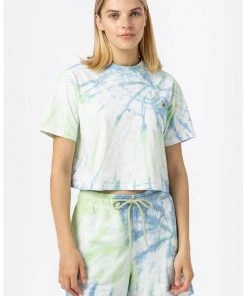 Dickies Damen Seatac T-Shirt Celadon Green New In