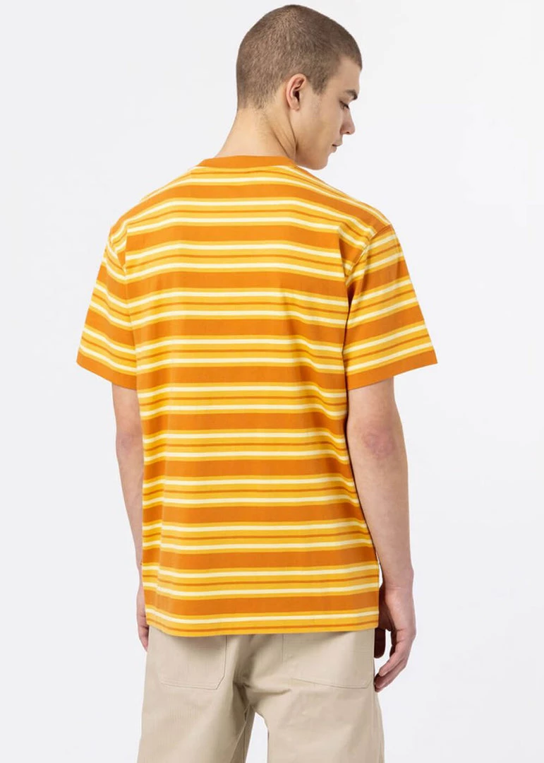 Dickies Men Lynwood T-Shirt Pale Banana Yellow New In