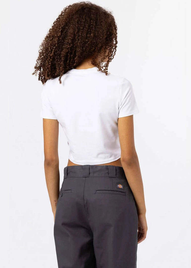 Dickies Women Maple Valley T-Shirt White New In