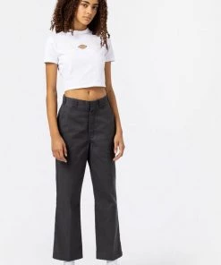 Dickies Women Maple Valley T-Shirt White New In