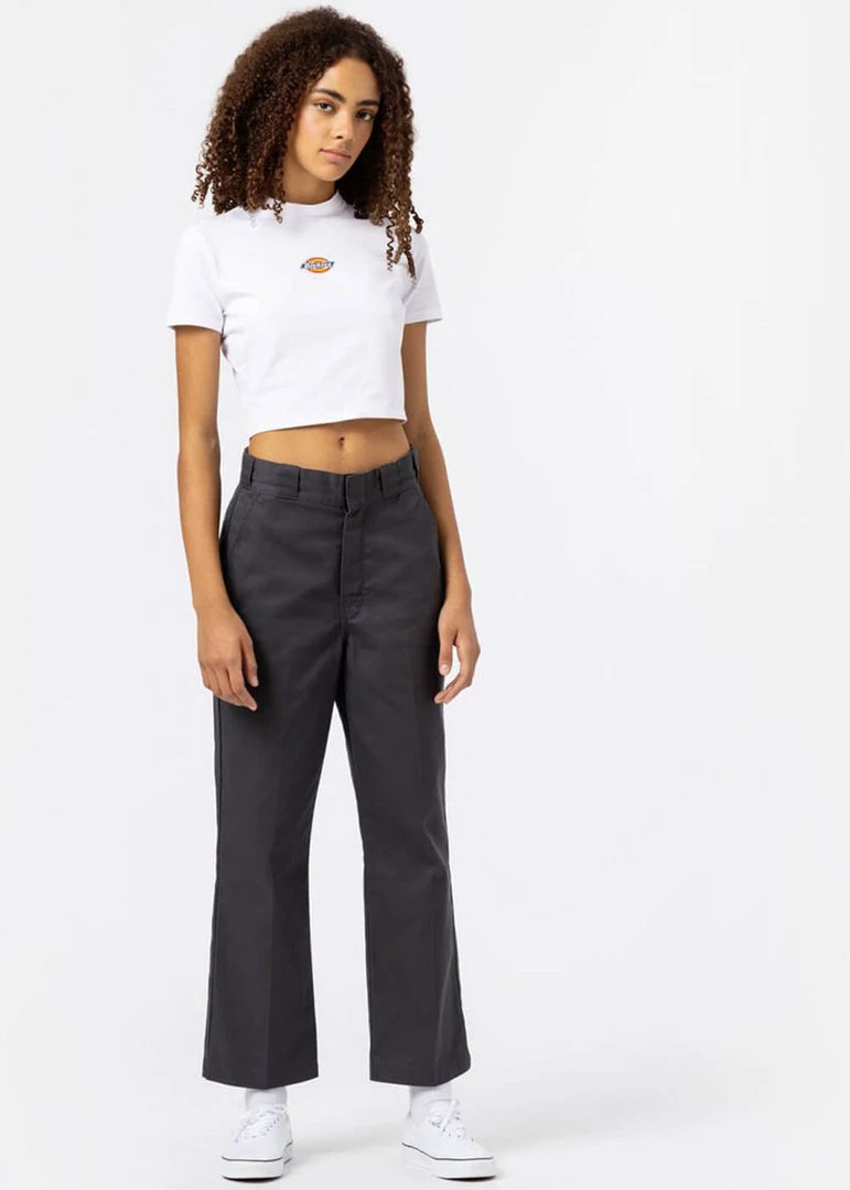 Dickies Women Maple Valley T-Shirt White New In