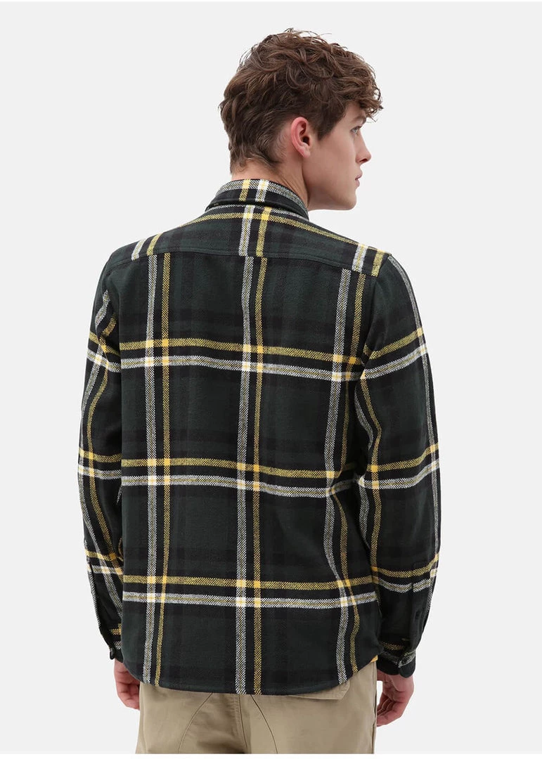 Dickies Mens Prestonburg Shirt Olive Green