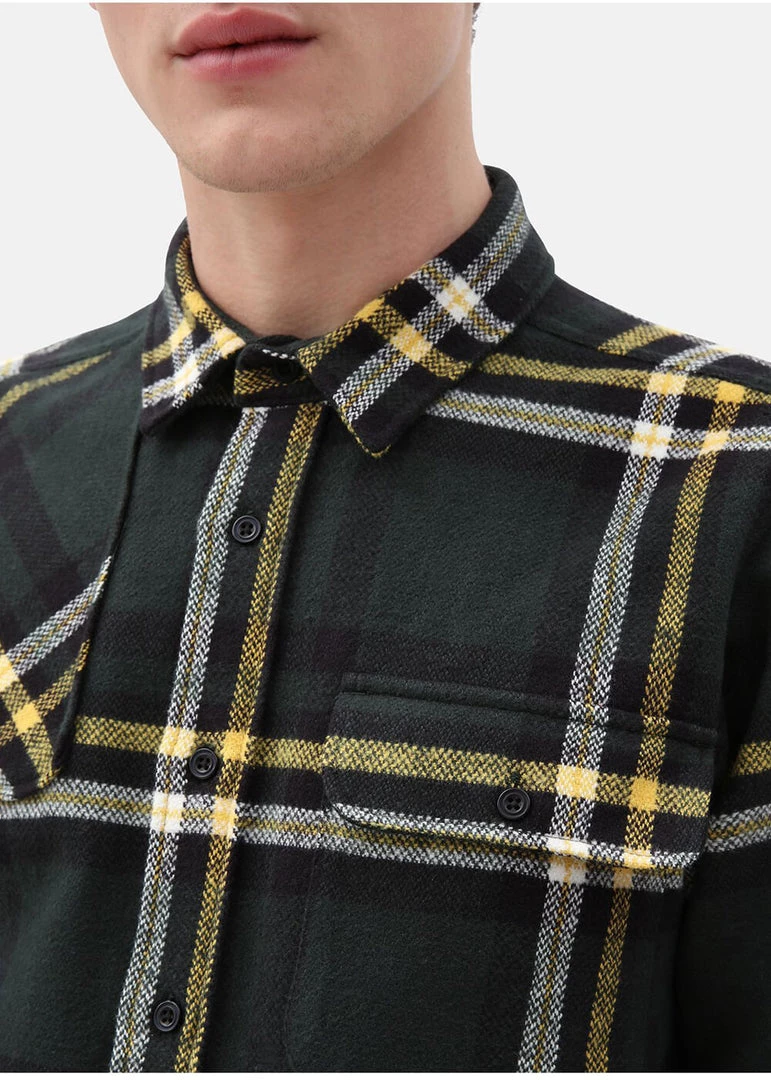 Dickies Mens Prestonburg Shirt Olive Green