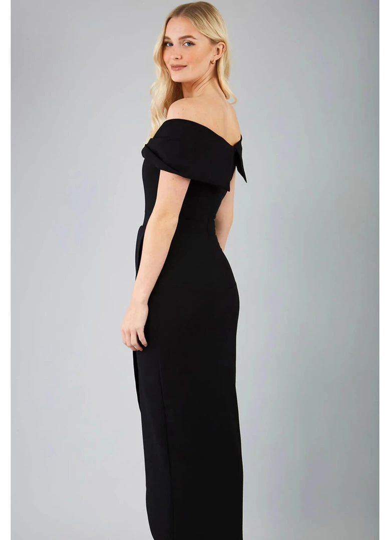 New In Diva Catwalk Vegas 50's Midi Dress Black