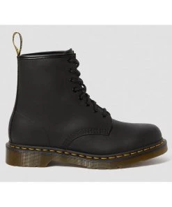 Dr. Martens 1460 Greasy Boots Black