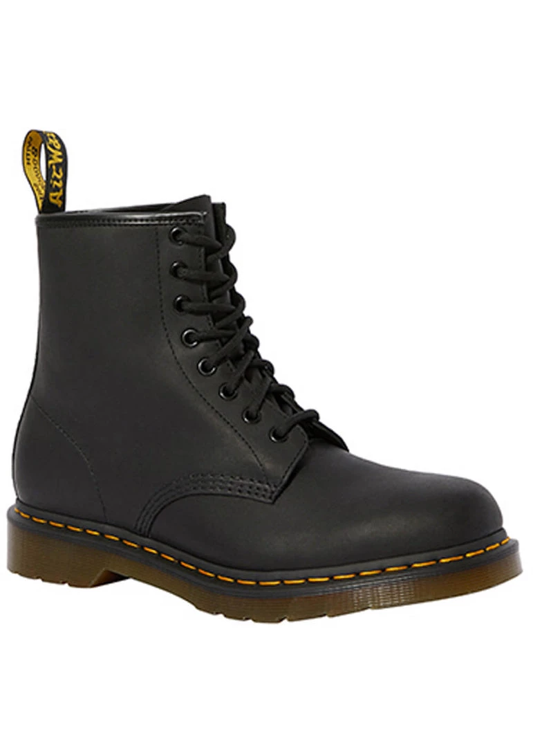 Dr. Martens 1460 Greasy Boots Black
