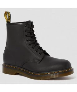 Dr. Martens 1460 Greasy Boots Black