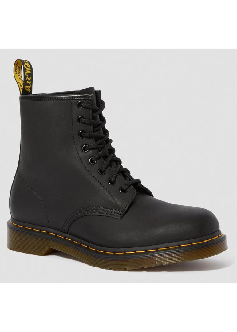 Dr. Martens 1460 Greasy Boots Black