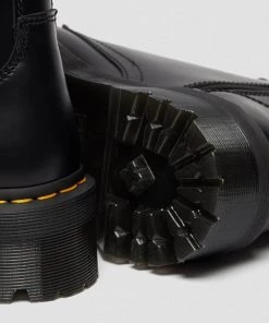 Dr. Martens Jadon Smooth Lace-up Boots Black New In