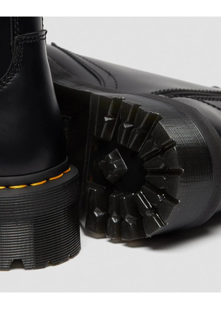 Dr. Martens Jadon Smooth Lace-up Boots Black New In