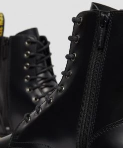 Dr. Martens Jadon Smooth Lace-up Boots Black New In