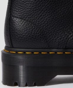 Dr. Martens Sinclair Nappa Leather Platform Boots Black New In