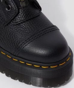 Dr. Martens Sinclair Nappa Leather Platform Boots Black New In