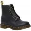 Dr. Martens 1460 Pascal Front Zip Nappa Boots Black