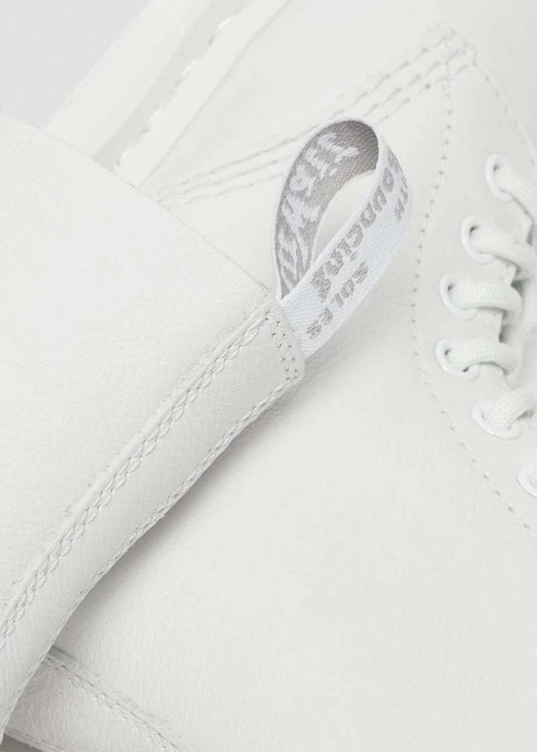 Dr. Martens 1460 Pascal Mono Virginia Soft Leather Boots White