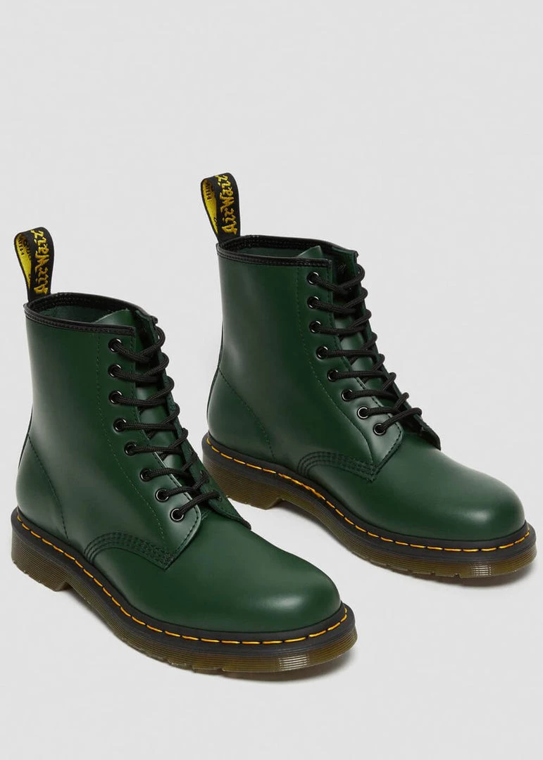 New In Dr. Martens 1460 Smooth Boots Green