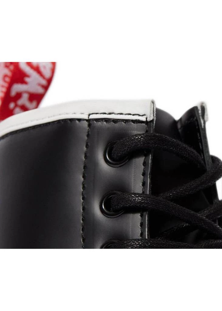 New In Dr. Martens 1460 The Who Target Smooth Boots Black