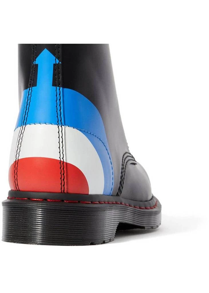 New In Dr. Martens 1460 The Who Target Smooth Boots Black