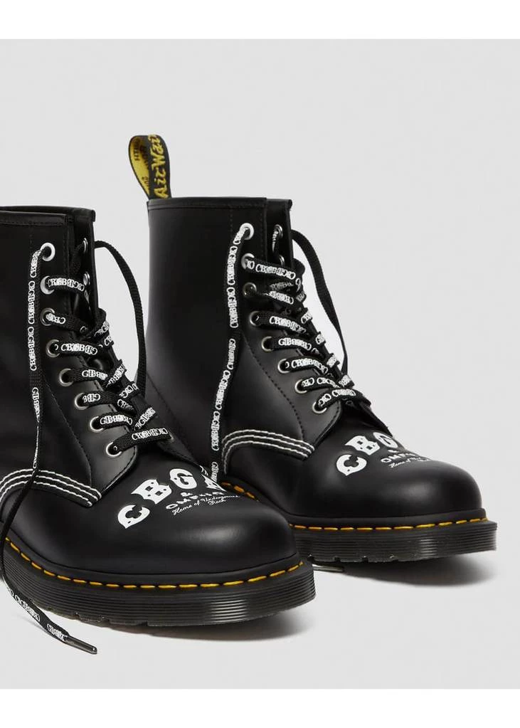New In Dr. Martens 1460 CBGB Smooth Boots Black