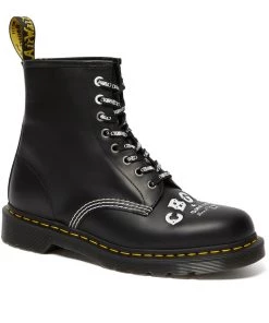 New In Dr. Martens 1460 CBGB Smooth Boots Black