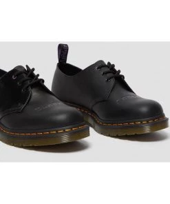 Dr. Martens Black Sabbath 1461 Paranoid Leather Shoes Black New In