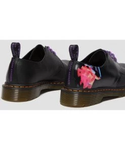 Dr. Martens Black Sabbath 1461 Paranoid Leather Shoes Black New In