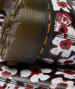 Dr. Martens 1460 Pascal Pansy Fayre Vintage Smooth Leather Lace-up Boots Red New In