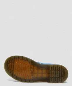 Dr. Martens 1460 Pascal Virginia Soft Leather Boots Mid Blue New In