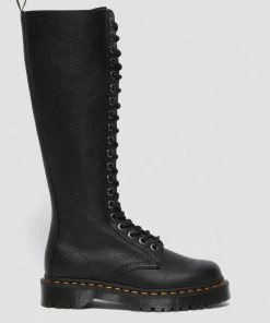 Dr. Martens 1B60 Bex Pisa 20-Gaats Platform Boots Black New In
