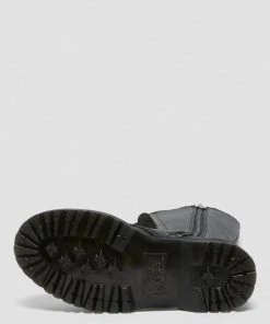 Dr. Martens 1B60 Bex Pisa 20-Gaats Platform Boots Black New In