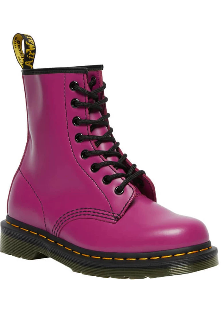 New In Dr. Martens 1460 Smooth Boots Fuchsia