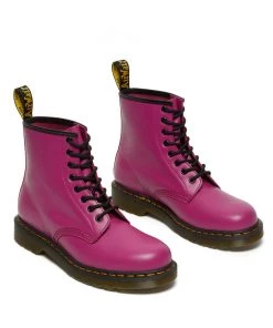 New In Dr. Martens 1460 Smooth Boots Fuchsia