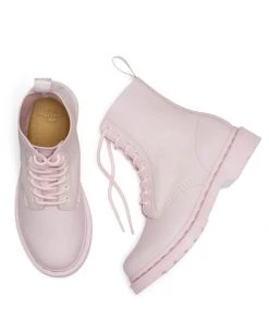 New In Dr. Martens 1460 Pascal Virginia Soft Leather Boots Chalk Pink