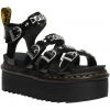 Dr. Martens Blaire 2 Patent Chain Platform Sandals Black