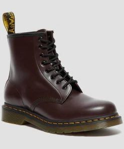 New In Dr. Martens 1460 Smooth Boots Burgundy