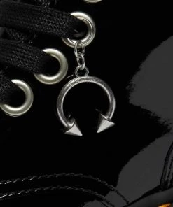 Dr. Martens Jadon Max Chain Patent Platform Boots Black