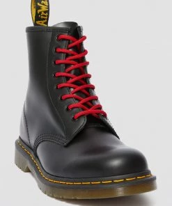 New In Dr. Martens Round Laces 8 Eyes Red