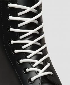 Dr. Martens Round Laces 8 Eyes White New In
