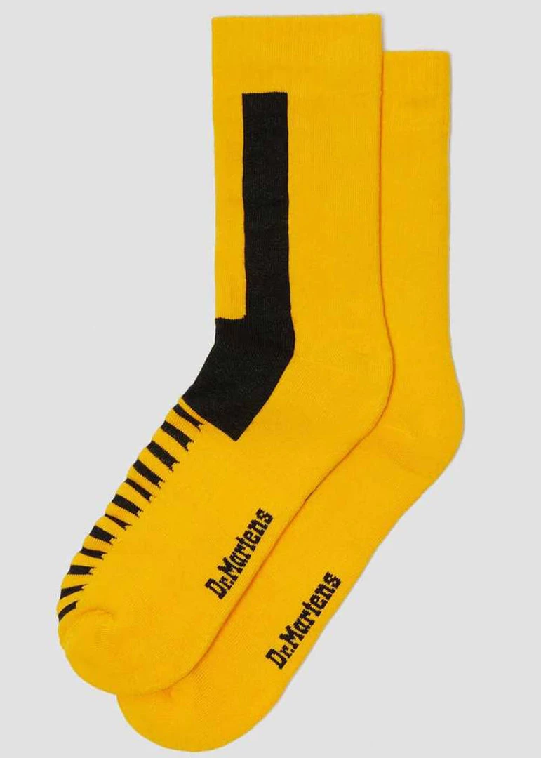 Dr. Martens The Double Doc Socks Yellow Black