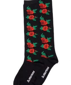 Dr. Martens Vonda Long Socks Black New In